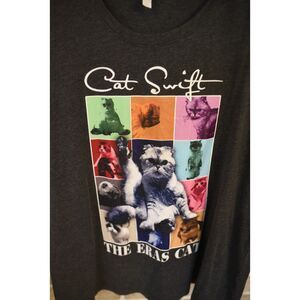 Eras Cat Lady Swift 3X size 22-24 t-shirt Swifty Olivia Meredith